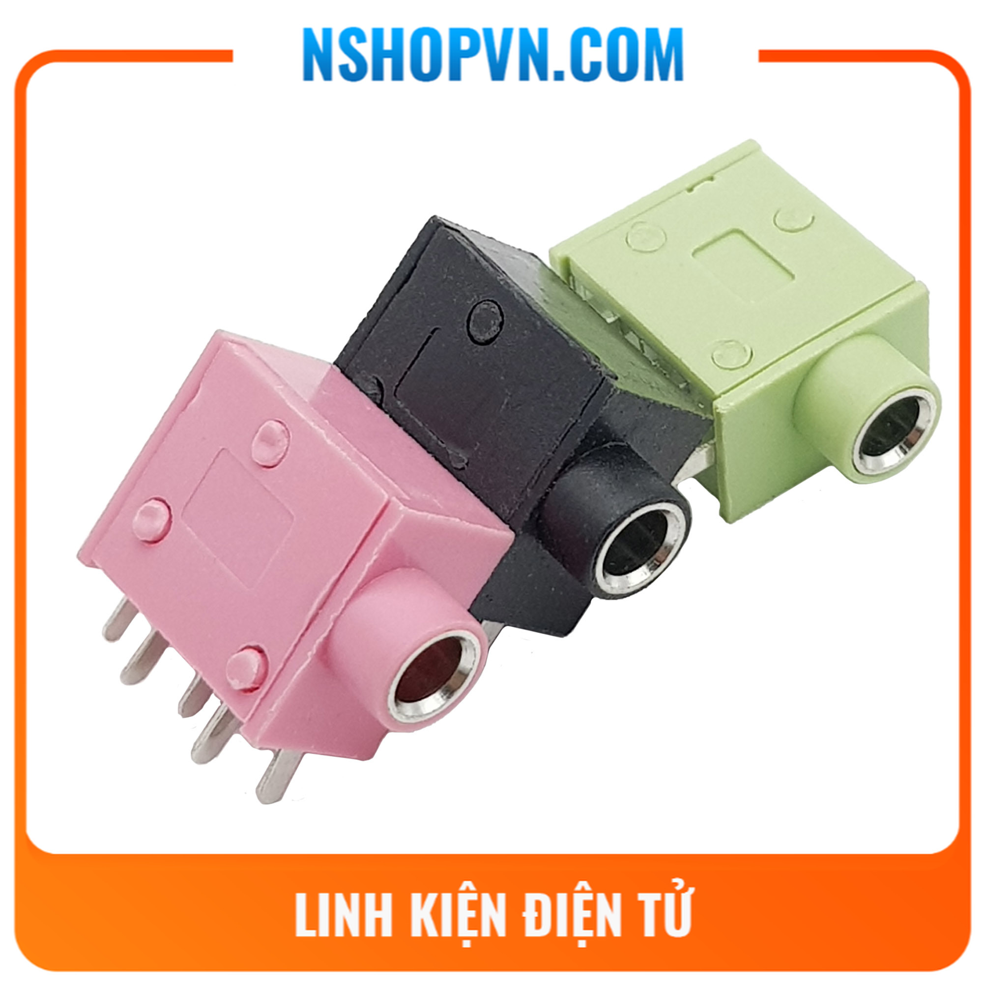 Bộ 3 jack audio cái 3.5mm pj-325