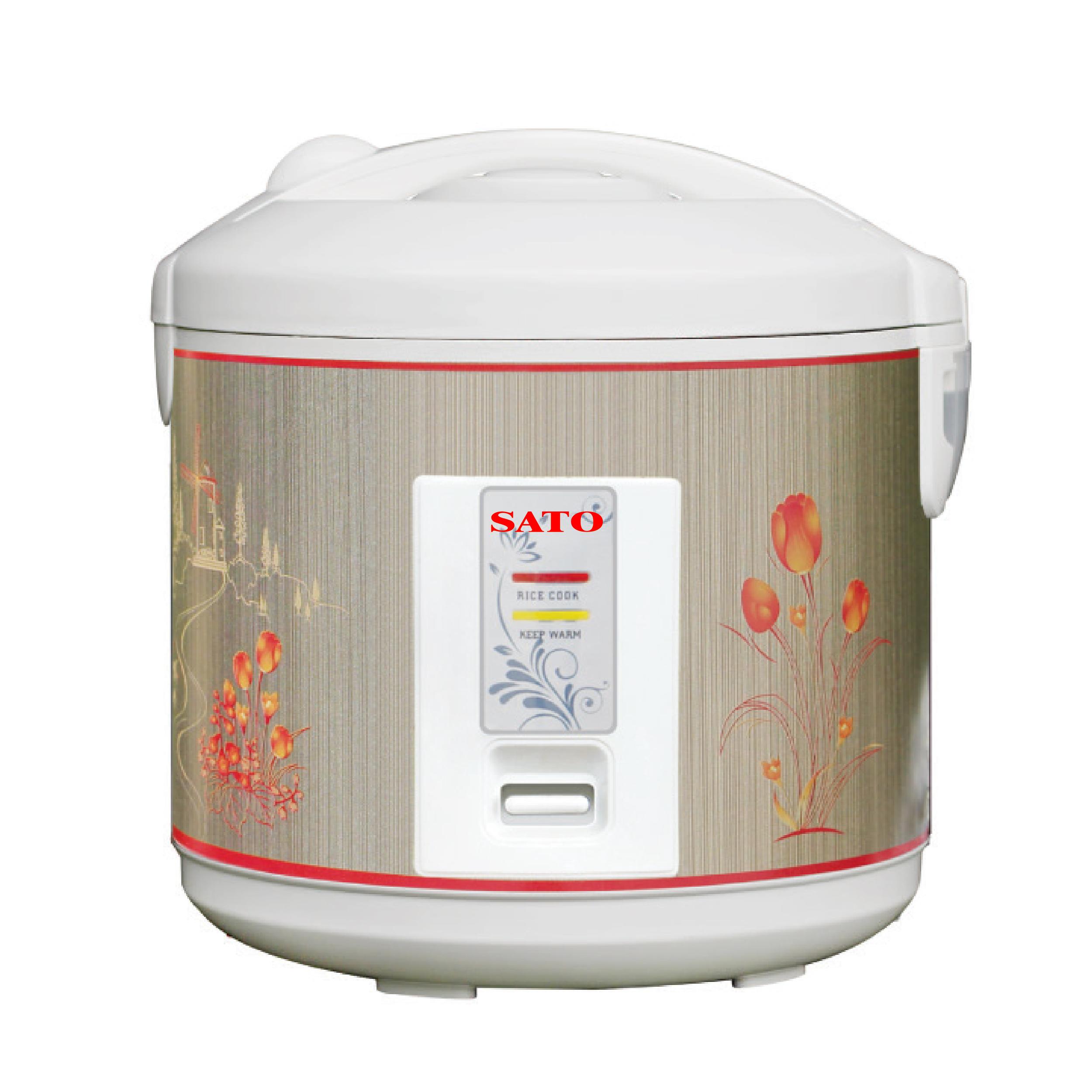 Nồi cơm điện sato s18-85a 1.8l trắng