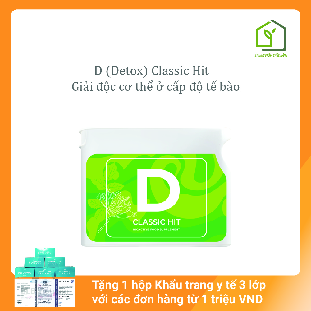 D Classic Hit Giải độc cơ thể ở cấp độ tế bào
