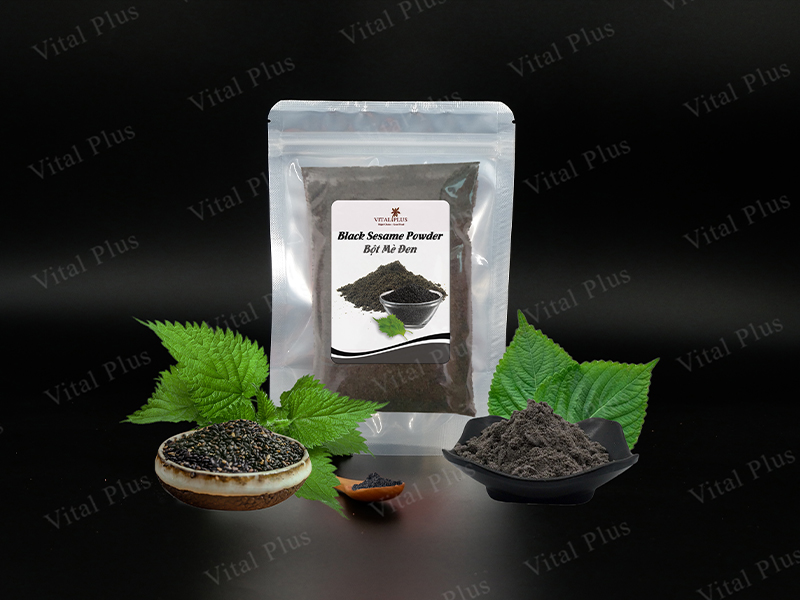 Bột mè đen vital plus - sesame powder - vital plus - shop nhà anise