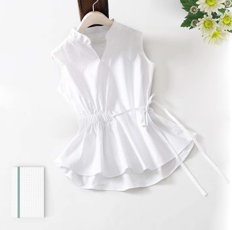 Siêu hot: áo cổ v rút eo siêu xinh
