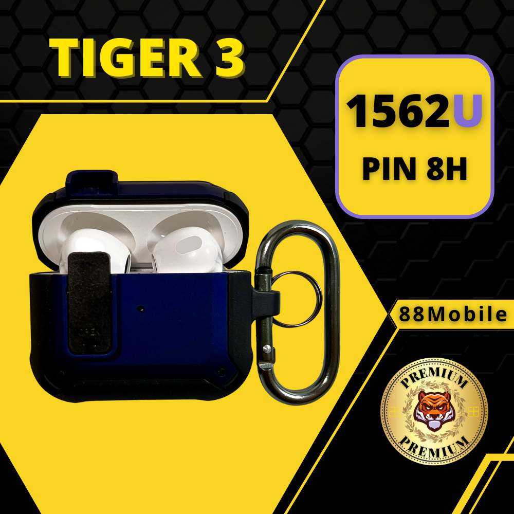 Tai Nghe Không Dây Gaming Tiger 3 Louda 1562M/U Pin 8H Bản Hổ Vằn 88Mobile