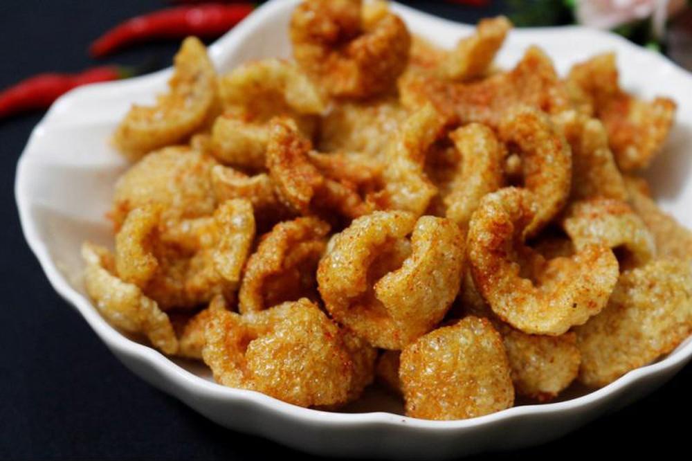 500gram Da Heo Cháy Tỏi loại ngon