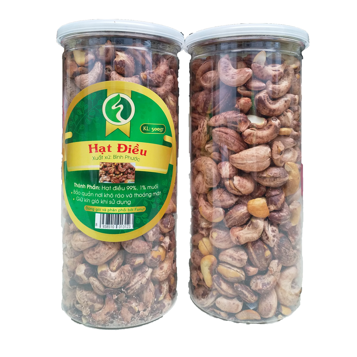 [HCM]Hạt điều rang muối thơm ngon hủ 500g HuTo Store