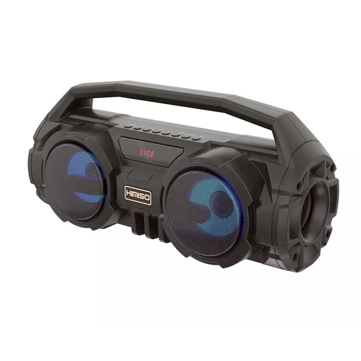 [HCM]LOA BLUETOOTH KIMISO KM-S1 KARAOKE - cực chất có jack cắm micro 6.5mm - tích hợp chế độ EQ (đen) Tặng micro có dây