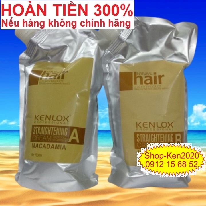 Kem duỗi tóc thơm Kenlox (1000ml x2)