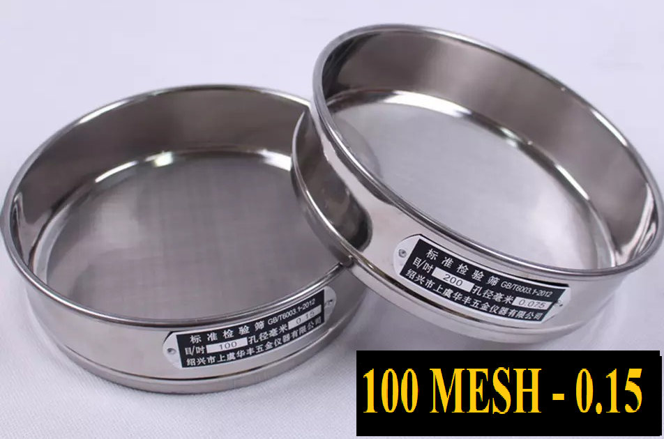 Sàng rây bột d20cm - 100 mesh - 0.15mm