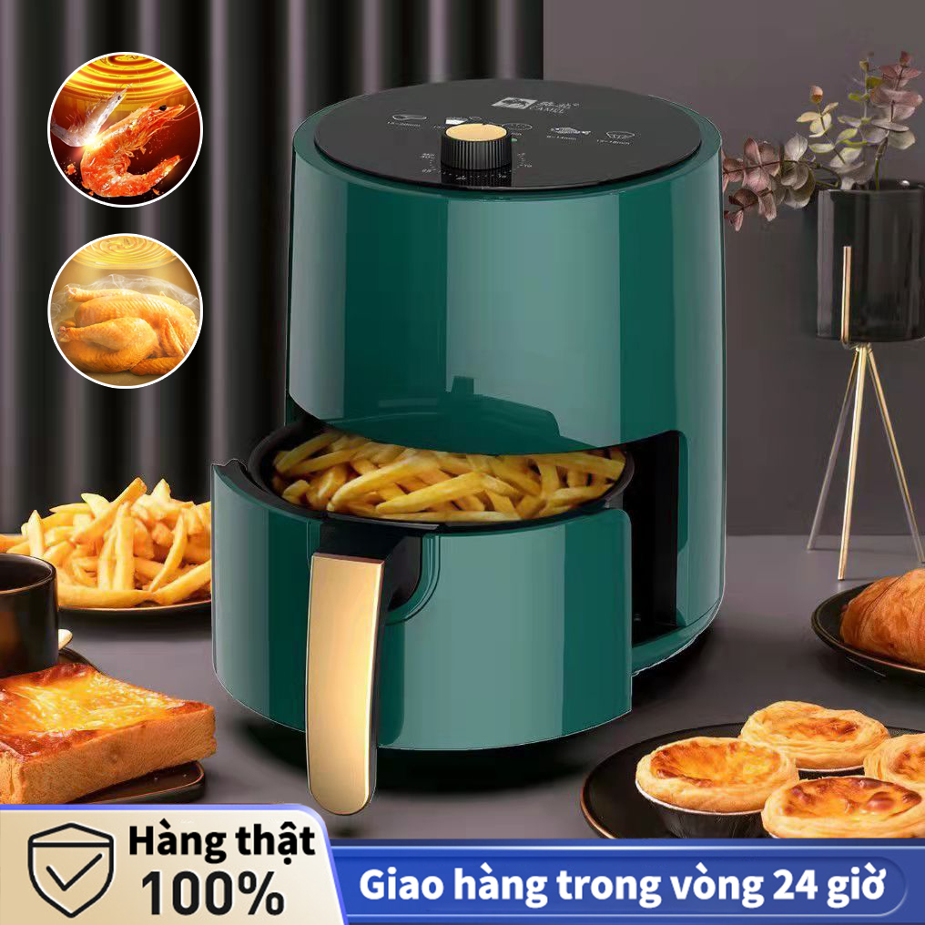 Nồi không dầu 4L-6L - Bảo hành 1 năm, nồi không dầu, nồi chiên không dầu, nồi chiên không dầu. Vận chuyển nhanh, nhận hàng nhanh.