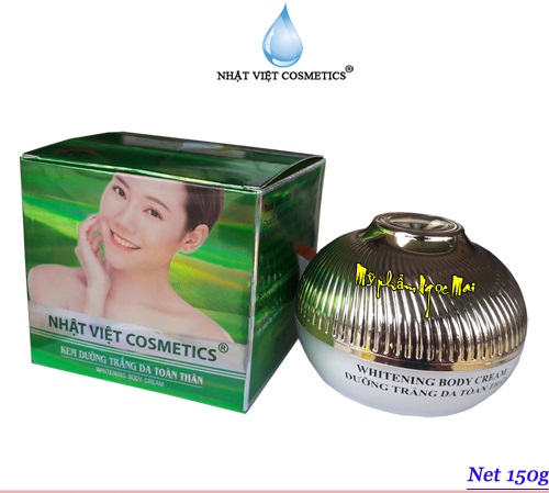 Kem dưỡng trắng da Body trà xanh tinh chất Serum NHẬT VIỆT COSMETICS 150g