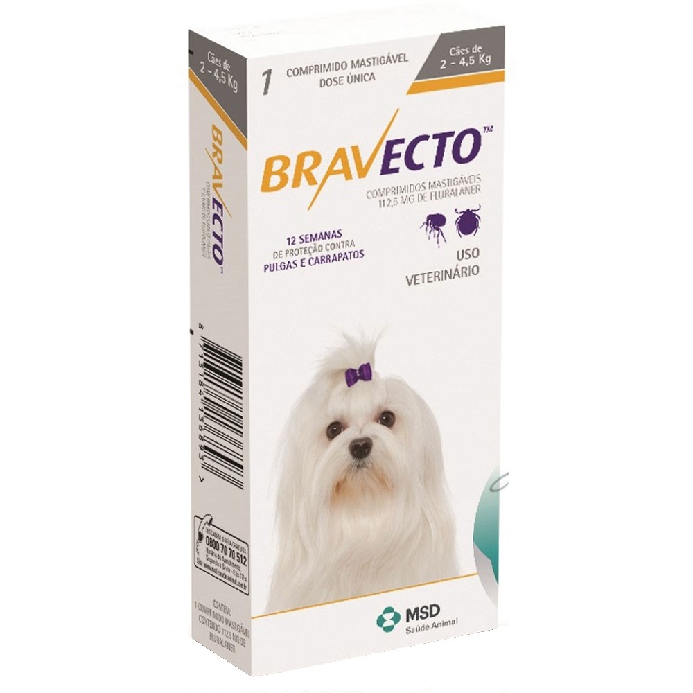 Thực phẩm phòng ve Bravecto cho chó