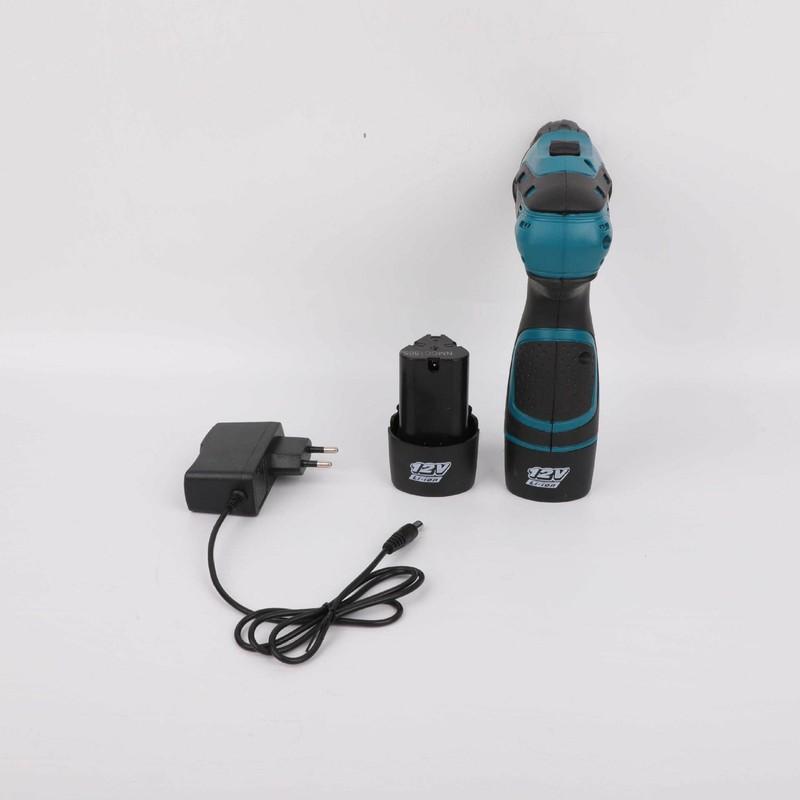 Máy khoan vặn vít dùng pin Cordless Drill 12V kèm phụ kiện giá rẻ