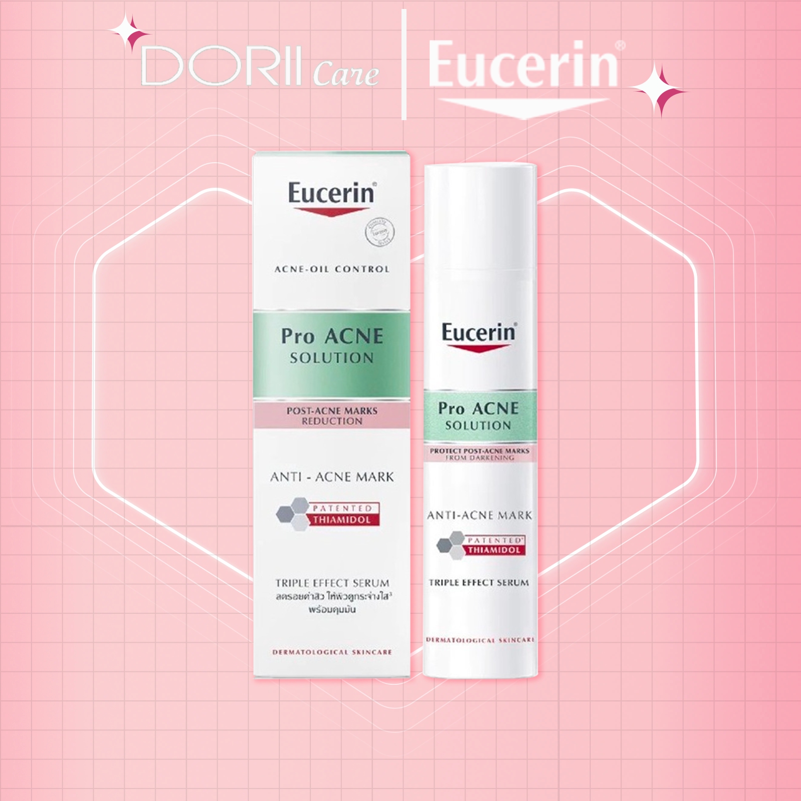 Eucerin Tinh Chất Giúp Giảm Thâm Mụn Dưỡng Sáng Da Acne-Oil Control Pro Acne Solution Anti-Acne Mark 40ml