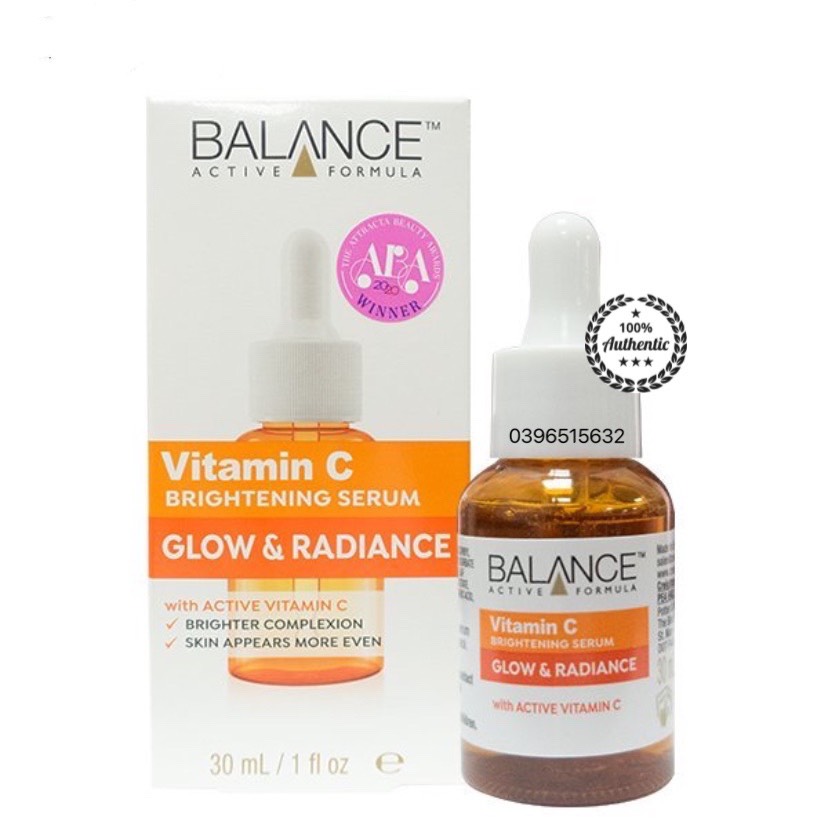 Tinh Chất Làm Sáng Da Balance Vitamin C Brightening Serum 30ml