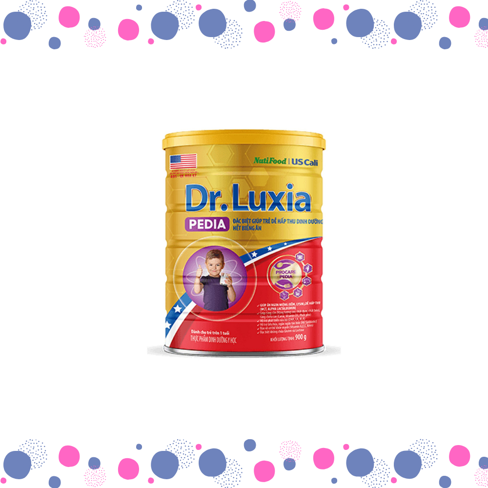Sữa bột dr.luxia pedia - loại 900g