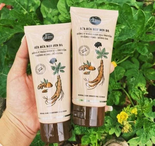 Sữa rửa mặt đông y thảo dược nghệ nhân sâm 80g giúp hồng da
