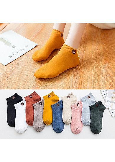 Combo 5 đôi tất gấu xinh xắn