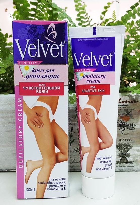 Kem Tẩy Lông Velvet Nga 100ml Chính Hãng