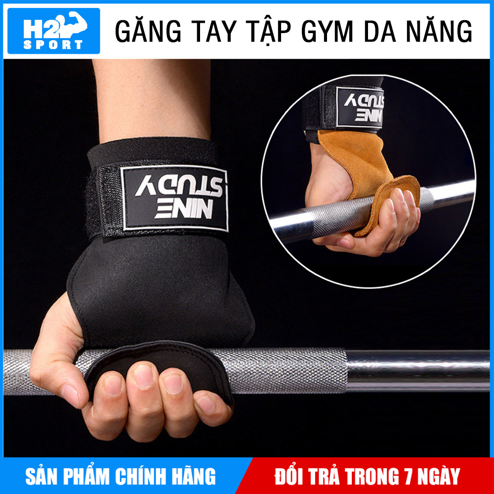 [2 Cái] Găng Tay Tập Gym - Dây kéo lưng Aolikes, Lifting Straps Hỗ trợ Deadlift, nâng tạ, lên xà