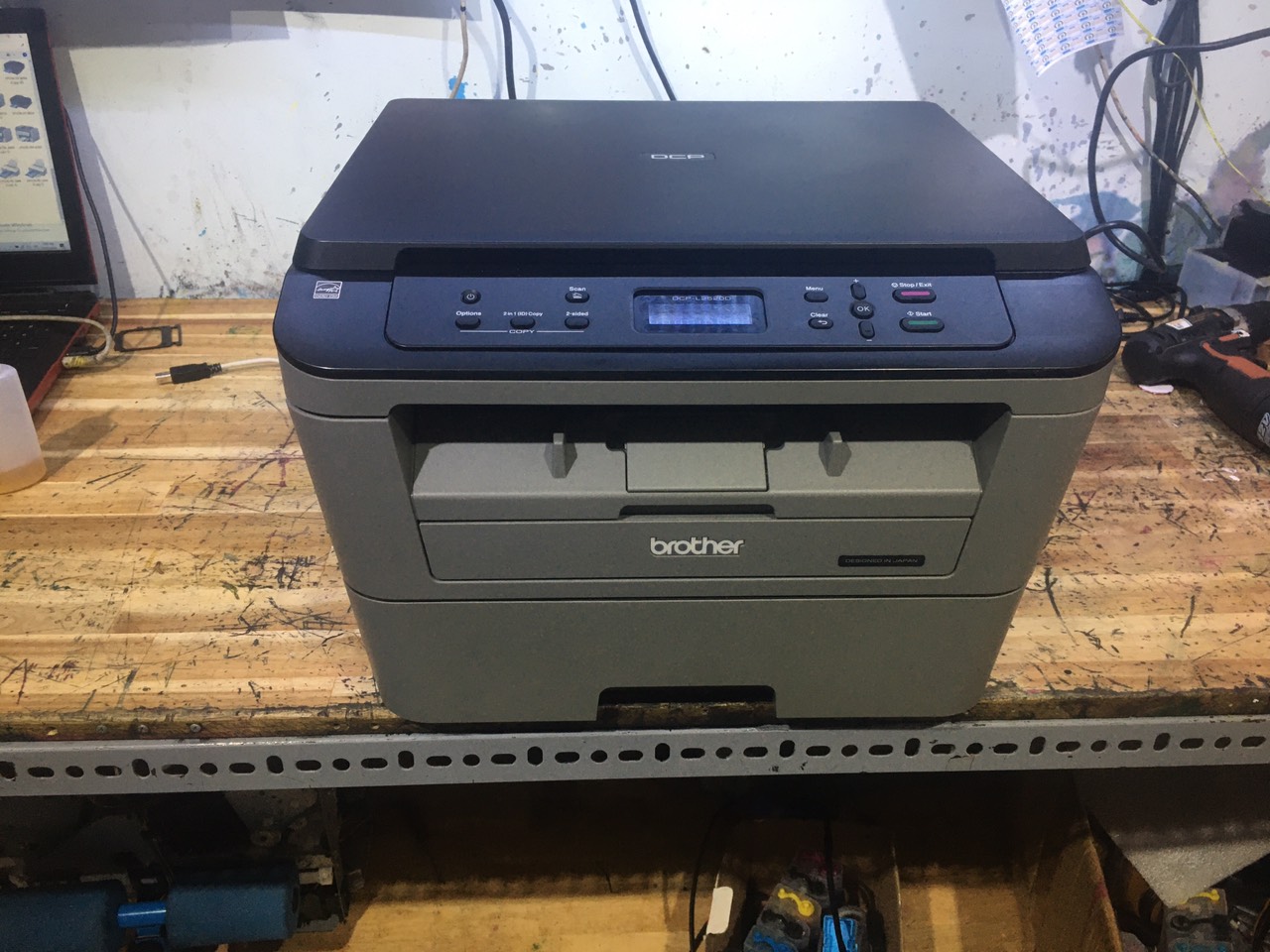 Máy in Brother 2520d - in 2 mặt - scan - photo