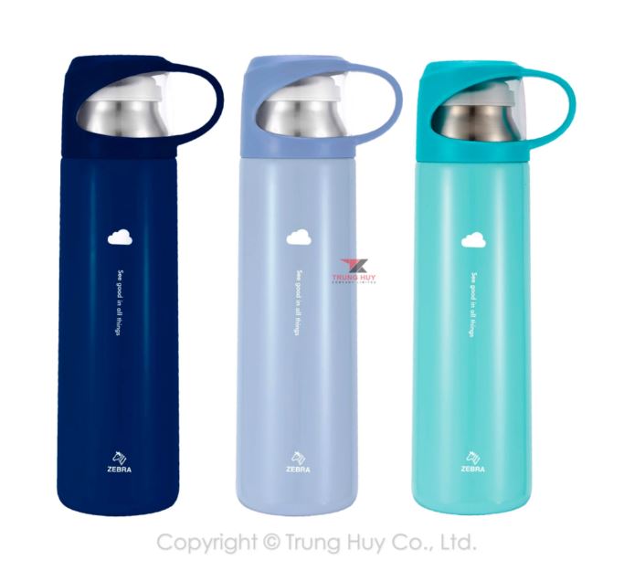 Bình giữ nhiệt inox 304 zebra atlantic 480ml - 112630 - 112629