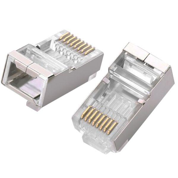 [HCM]100 hạt mạng BỌC SẮT - đầu rj45 sắt - bấm đầu mạng sắt - rj45