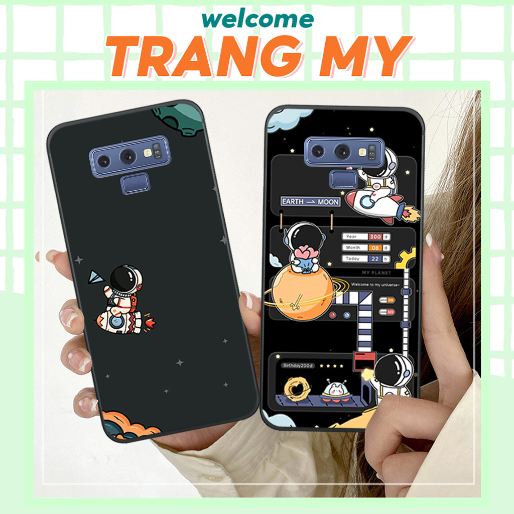 Ốp lưng Samsung Note 8/ Note 9 hình vũ trụ, phi hành gia astronaut
