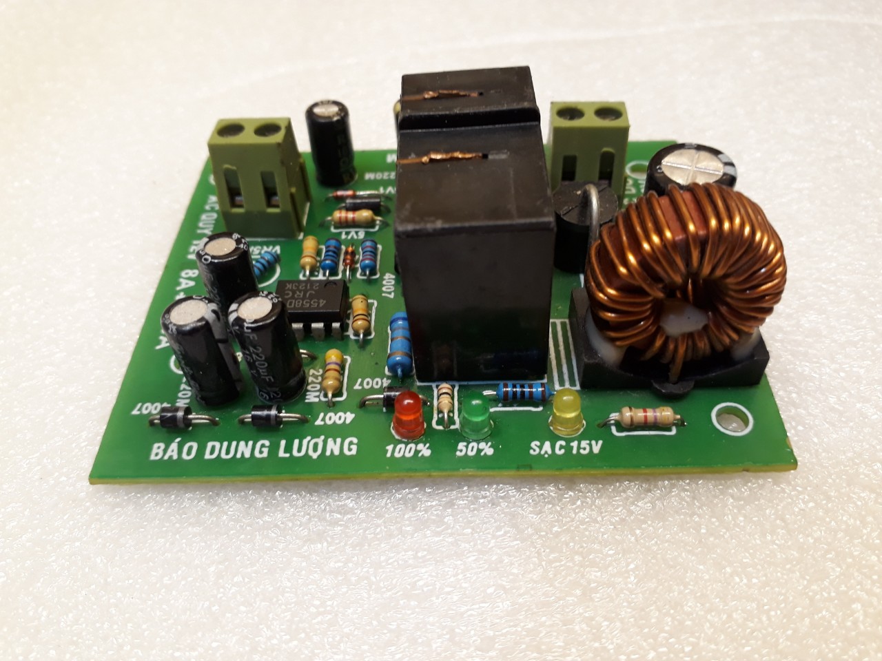 Bo sạc bình acqui-mạch sạc bình 12v-máy sạc bình rẻ-mạch nạp acqui rẻ