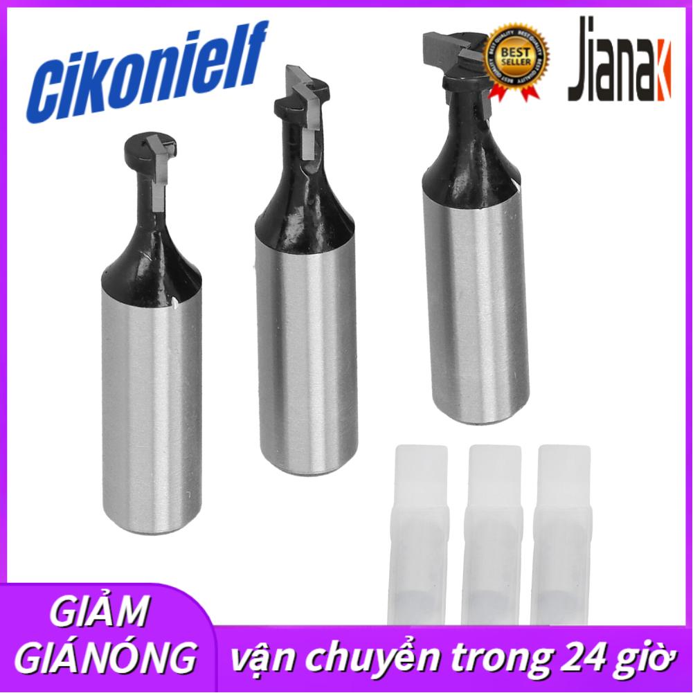 Bộ Mũi Dao Phay Rãnh Chữ T Bộ Dao Phay Rãnh Chữ T 5/16 3/8 1/2in Đường Kính Lưỡi Dao 1/2in Chuôi 2 Inch