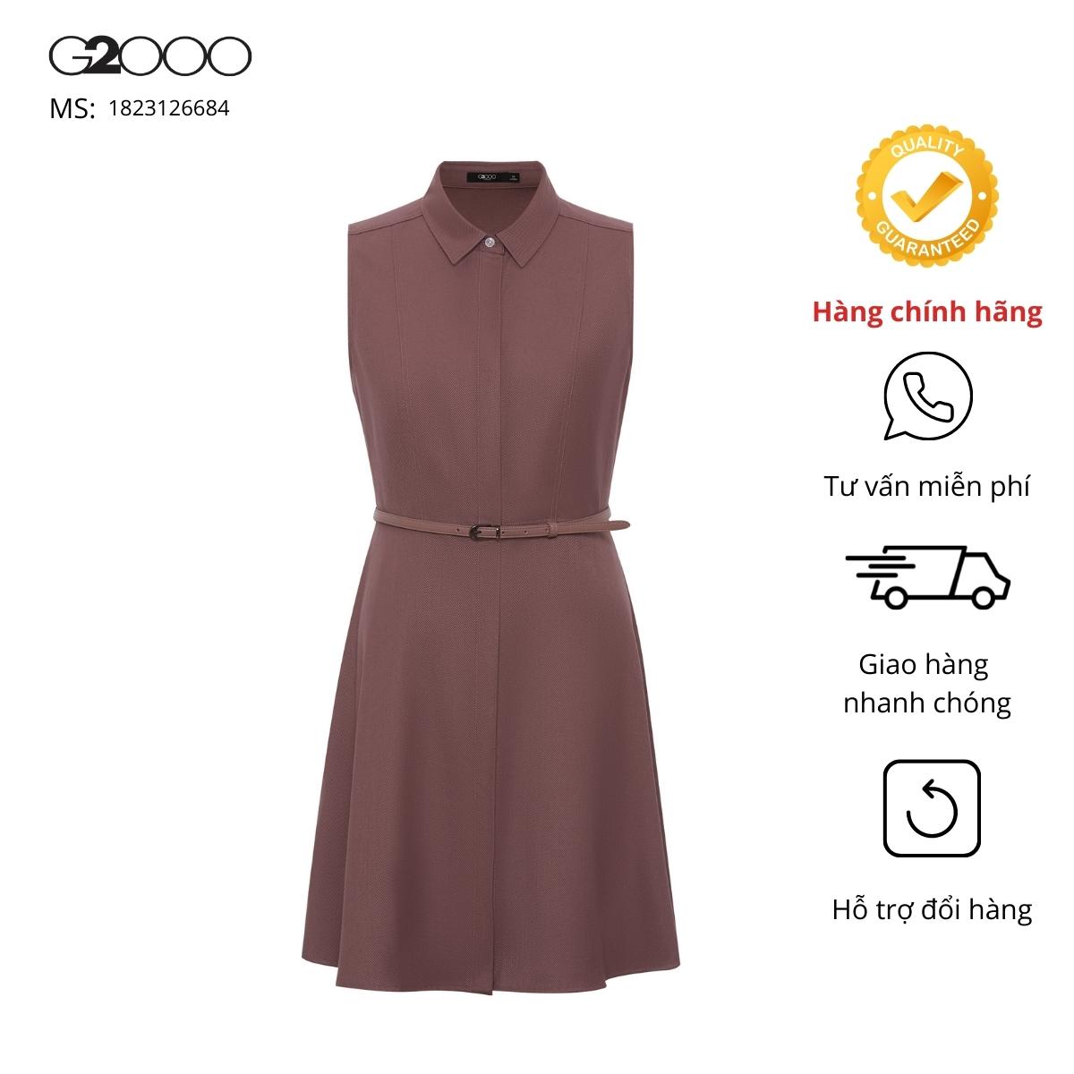 Đầm nữ g2000 màu tím nho