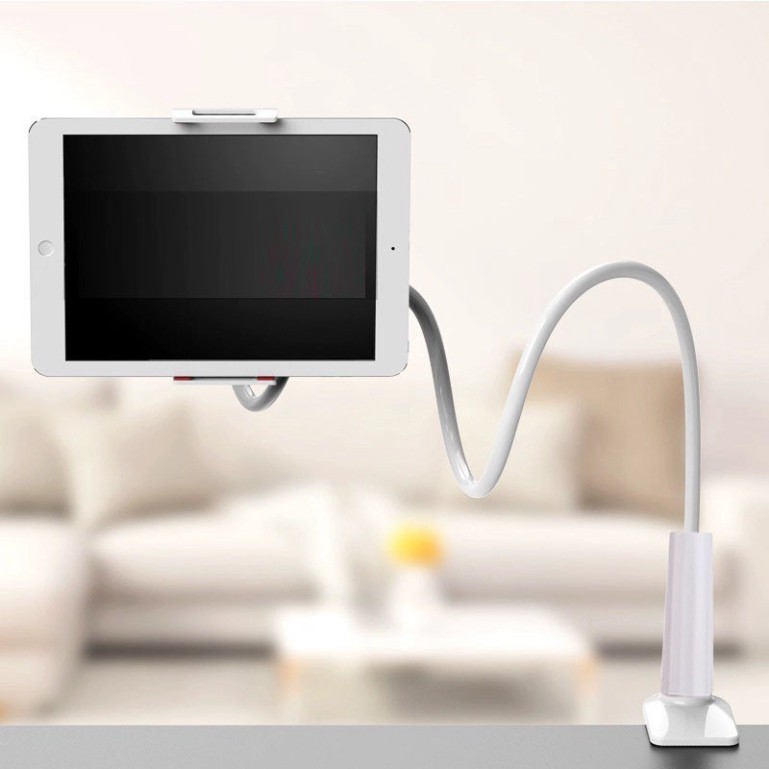 Giá kẹp điện thoại, ipad đầu giường, góc bàn tiện lợi/ Giá kẹp máy tính bảng loại siêu chắc chắn hỗ trợ mọi vị trí mong muốn