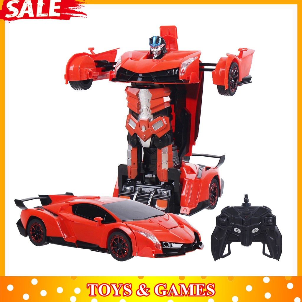 XE ĐIỀU KHIỂN BIẾN HÌNH . SIÊU XE BIẾN HÌNH ROBOT ĐIỀU KHIỂN TỪ XA 33A