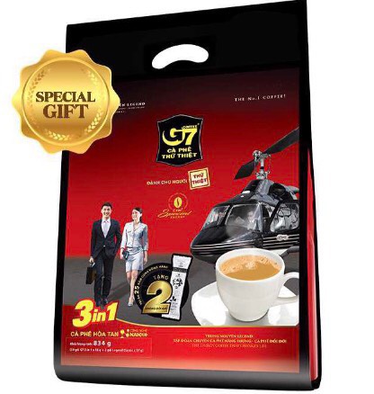 Cà phê sữa g7 - bịch 20 gói 16g -