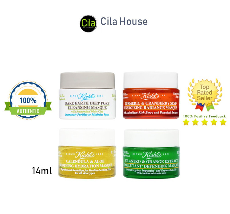Mặt nạ Kie.hls đất sét, nghệ việt quất mini 14ml - Cila House