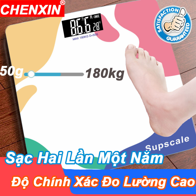 Cân điện tử sức khỏe Cân chính xác với màn hình LED độ nét cao Bền tốt -cân điện tử thông minh-cân điện tử cân người-weight scale-cân sức khoẻ điện tử