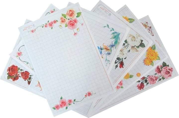 Combo 20 tờ giấy hoa Ánh Dương