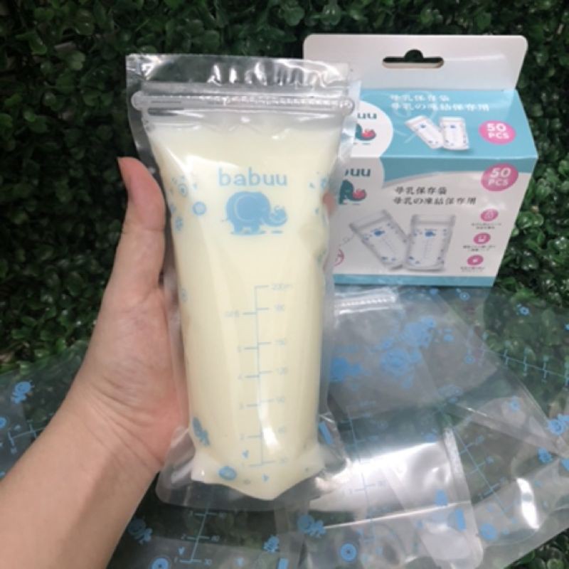 Túi trữ sữa babuu nhật bản 250ml