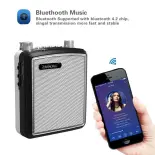 [ SALE 50% ] Máy Trợ Giảng Zansong M88 Bluetooth Kèm Micro Không Dây, Loa Trợ Giảng Công Suất Lớn .Trợ Giảng - Nói Chuyện, Chất Dọng Rõ , To, Usb, Thẻ Nhớ, Kiểu Dáng Cực Đẹp Độ Bền Cực Cao.