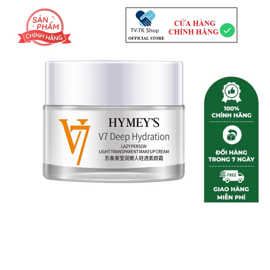 Kem Trắng Da Nâng Tone Dưỡng Ẩm HYMEY'S V7 Toning Light - Mẫu mới