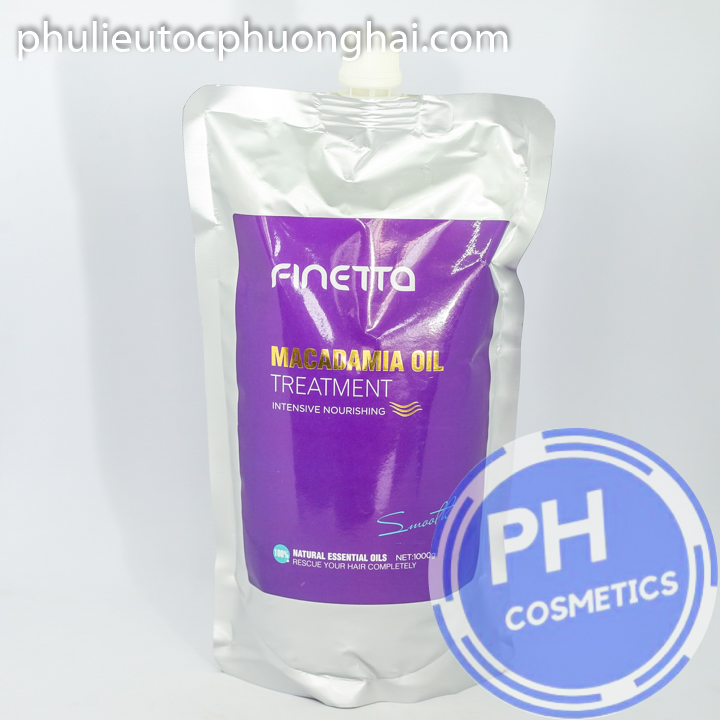 hấp dầu cao cấp FineTTa siêu phục hồi tóc