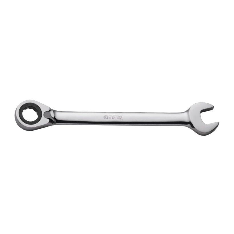 Cờ lê vòng miệng tự động đảo chiều 13mm, thép crom Sata 46606