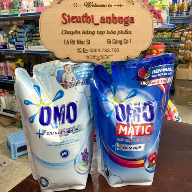 Nước Giặt Omo Matic 2,3Kg Bền Đẹp Cửa Trước/Dịu Nhẹ