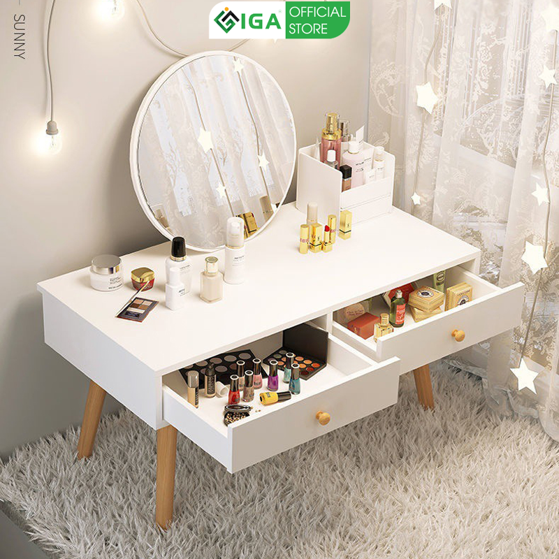 Bàn trang điểm mini, bàn trang điểm ngồi bệt thương hiệu IGA - GP140