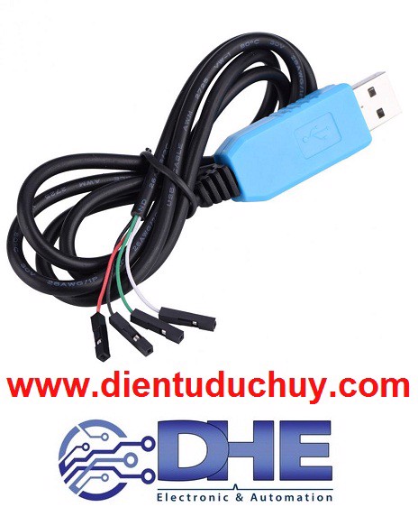Dây chuyển usb - uart pl2303ta