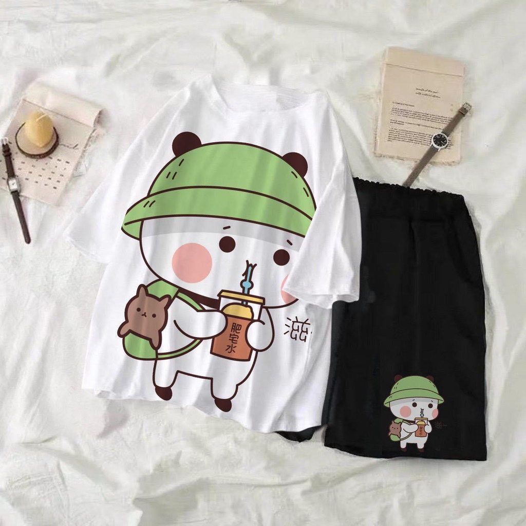 Set đồ bộ hoạt hình ❤️ bộ mặc nhà cartoon nhiều mẫu freesize nam nữ babydoll váy xinh ulzzang