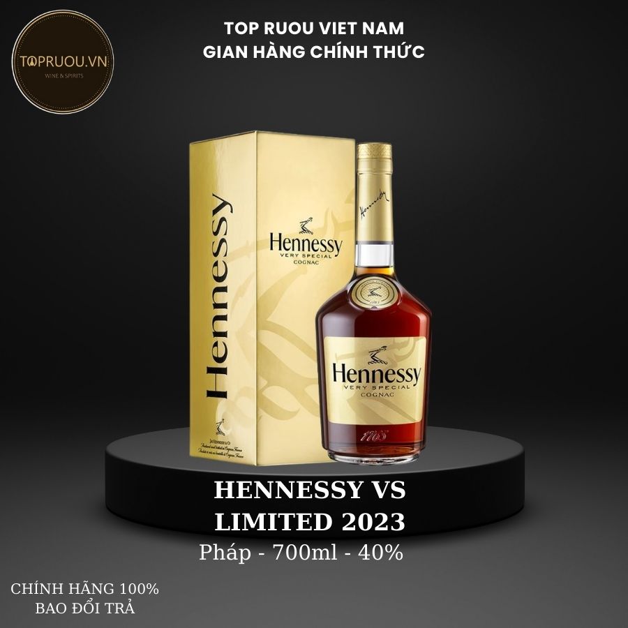Rượu cognac hennessy vs f23 700ml
