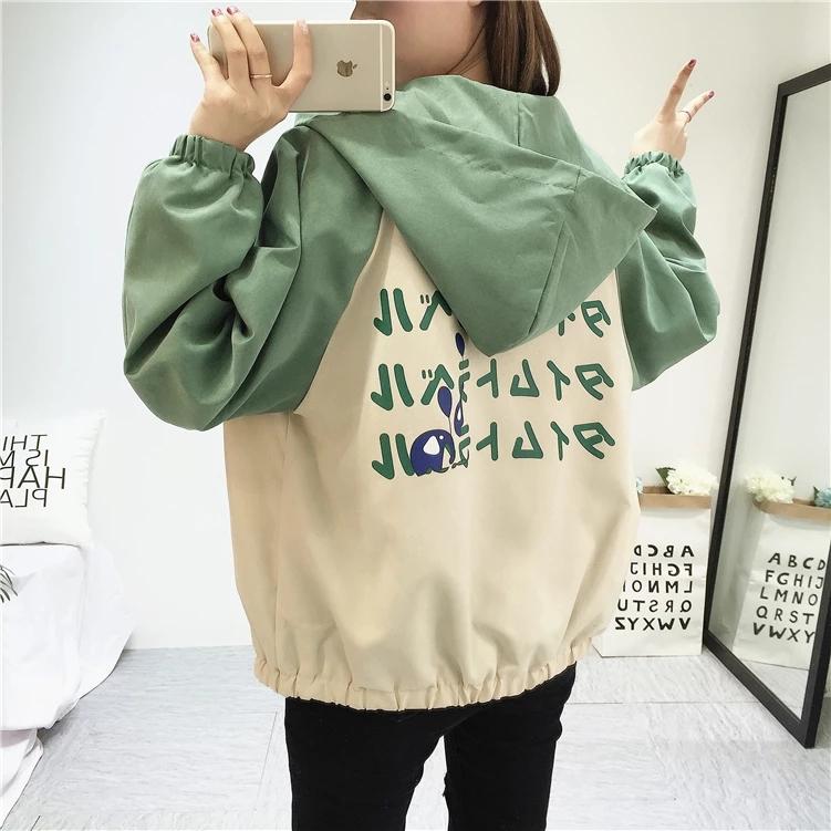 Áo khoác gió 2 lớp nữ ptn