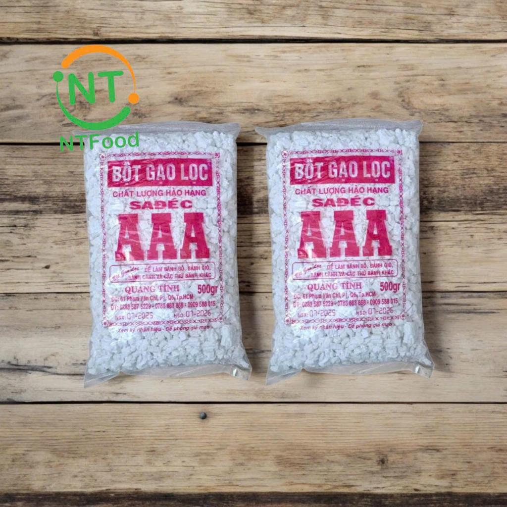 1Kg Bột Gạo Lọc AAA Sa Đéc ( 2 gói 500gr ) - Nhất Tín Food
