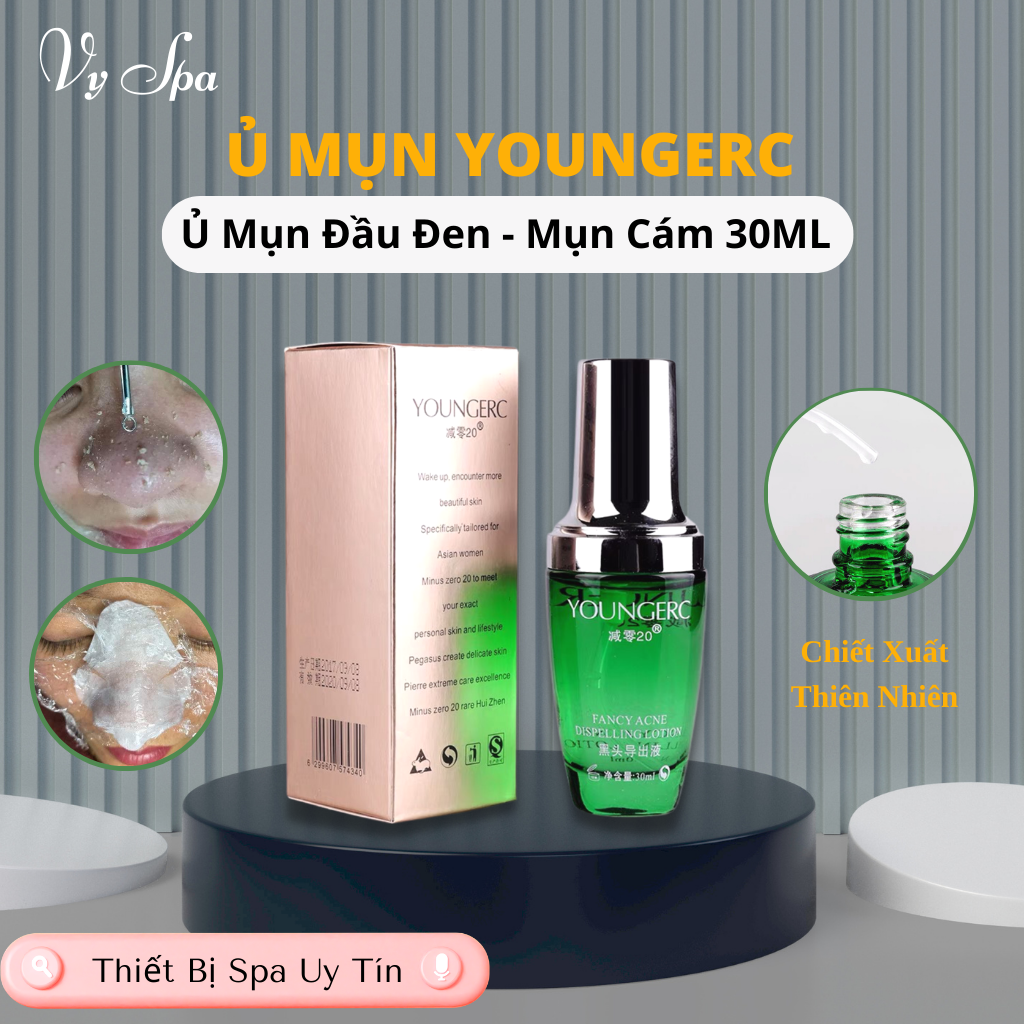 Ủ mụn đầu đen, ủ mụn cám hiệu quả cho spa/cá nhân 30ml