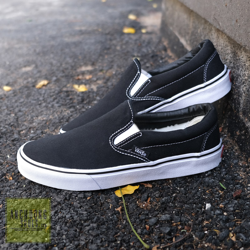 Giày Slipon ĐEN  Siêu HOT mới nhất năm -  ẢNH THẬT[FREE SHIP]