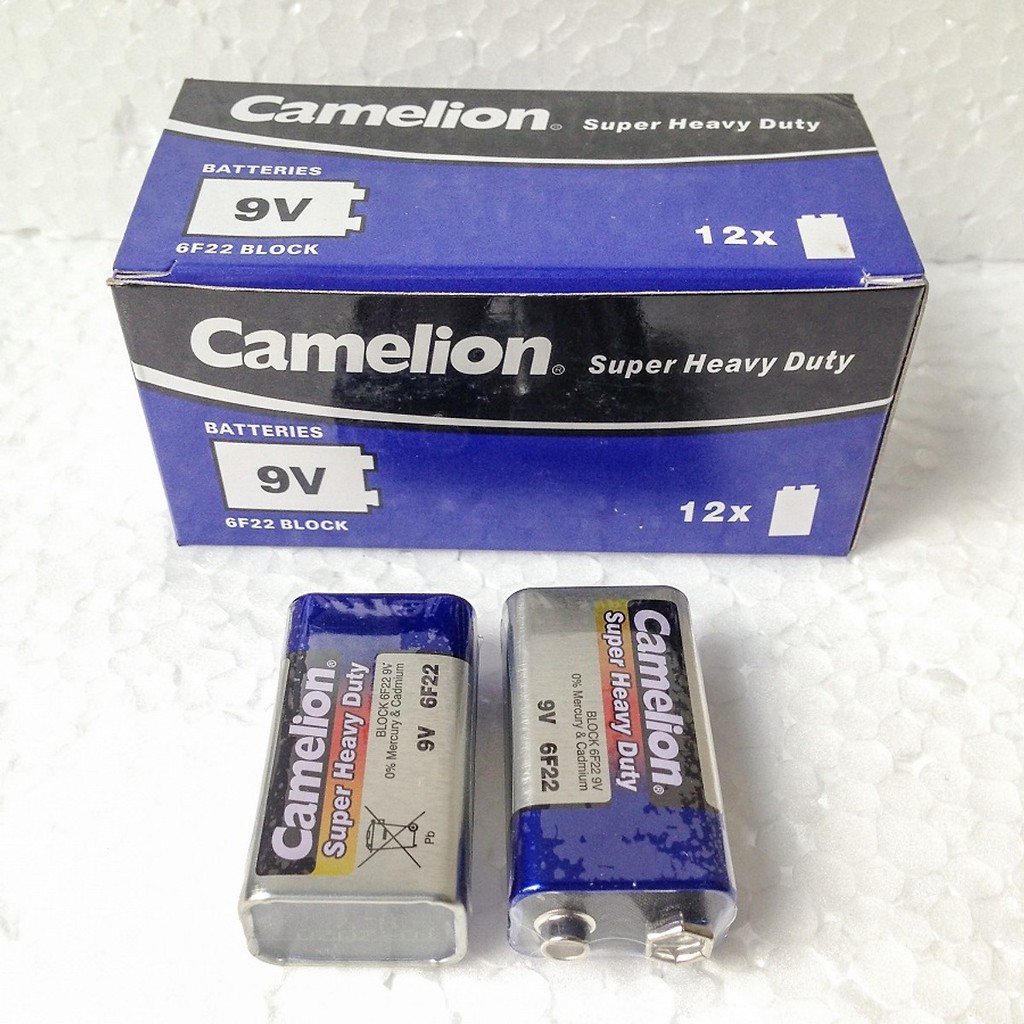Pin 9v camelion